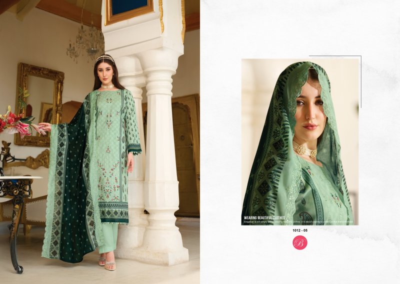 Noor E Ishq Vol 2 By Belliza Cotton Dress Material